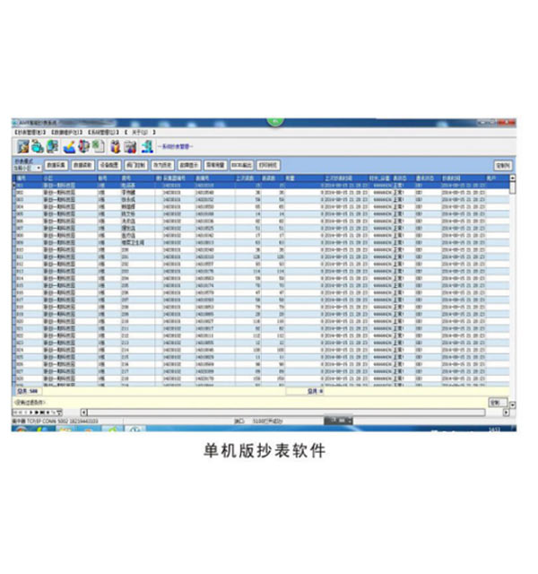 Stand-alone version of meter reading software